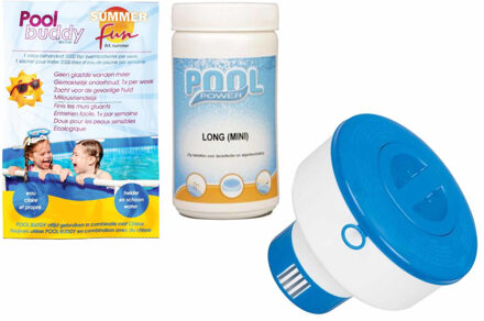 Zwembad chloorwaarde onderhoud set voor kleine tot middelgrote zwembaden