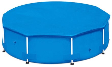 Zwembad Cover Vouwen Vierkante Ronde Grondzeil Lip Cover Stofdicht Outdoor Zwembaden Opblaasbare Vloer Doek Cover ronde 305CM