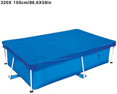 Zwembad Cover Waterdichte Stofkap Zwembad Accessoires 220*150Cm/260*160Cm/300*200Cm/400*211Cm 01