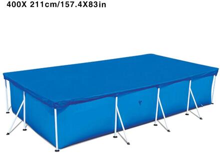 Zwembad Cover Waterdichte Stofkap Zwembad Accessoires 220*150Cm/260*160Cm/300*200Cm/400*211Cm 04