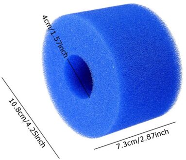 Zwembad Foam Filter Spons Herbruikbare Biofoam Schoner Water Cartridge Piscine Reiniging Outdoor Zwembad Accessoires 02 10.8x4x7.3