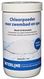 Zwembad Interline chloorgranulaat - 1 kg shock