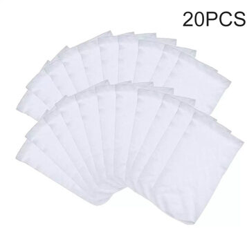 Zwembad Skimmer Filter Opslag Sokken Nylon Zwembad Filter Sokken Voor Manden En Skimmers Wit Zwembad Benodigdheden 5/10/20 Stks/set 20stk
