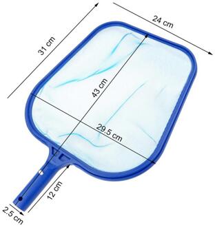 Zwembad Skimmer Netto Fijne Mesh Aluminium Frame Voor Sneller Schoonmaken Bladeren Zwembad Visnet