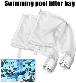 Zwembad Spa Deel Ritssluiting Tas Vervanging Voor 360/380 Zwembad Cleaner Alle Purpose Filter Bag Pack Van 2