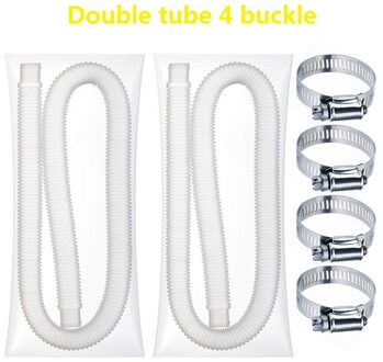 Zwembad Vervangende Slang Pomp Tub Pomp Slang Filter Pomp Efficiënte Waterstroom Duurzaam Polyethyleen Plastic Te Installeren dubbele tube