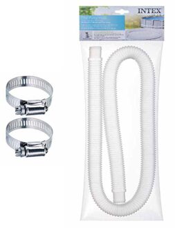 Zwembad Vervangende Slang Set Lange Filter Zwembad Pomp Accessoires Slang Filter Pomp Slang Voor Zwembad Pomp Filter single tube 2 gesp