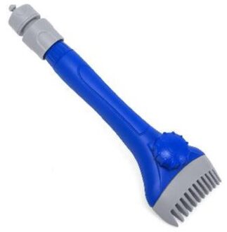 Zwembadfilter Schoonmaak Borstel - Reinigingsborstel voor zwembadfilter - Met Opzetstuk - Blauw