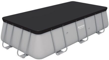 Zwembadhoes Flowclear 404x201 cm Zwart