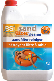 zwembadreinigingsmiddel Sand filter cleaner 5 liter wit