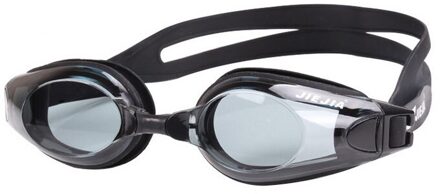 Zwembril Anti-Fog Professionele Arena Volwassen Sport Goggles Water Zwembad Zwemmen Brillen Waterdichte Duiken Bril Jia Jie zwart