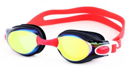 Zwembril Mannen Vrouwen Professionele Siliconen Volwassen Zwembad Bril Verstelbare Swim Eyewear Met Swim Hoed Neus Clip Oordopje 1032 Roze