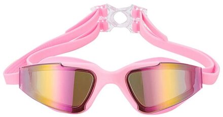 Zwembril unisex High Definition Electroplated Lens Waterdicht stofdicht Anti-fog Anti-Uv Bril Volwassen Brillen