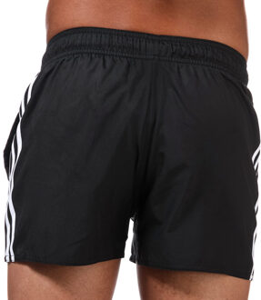 Zwembroek - Maat XL  - Mannen - zwart/ wit