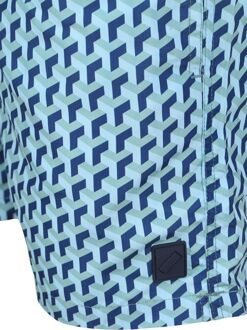Zwembroek Print Blauw Multicolour - L,M,XL