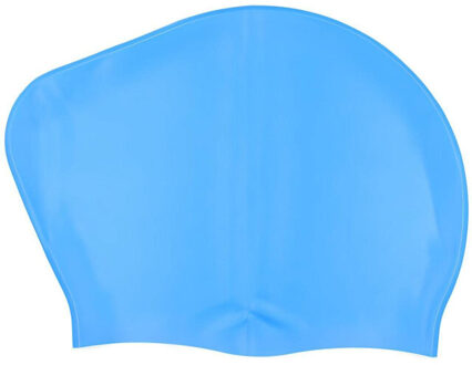 Zwemcap etna lang haar Blauw - One size