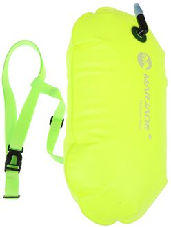 Zwemmen Boei Opblaasbare Zwemmen Boei Float Air Dry Bag Water Sport Duiken Veiligheid Zakken Licht Groen