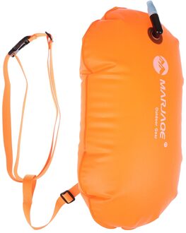 Zwemmen Boei Opblaasbare Zwemmen Boei Float Air Dry Bag Water Sport Duiken Veiligheid Zakken Oranje