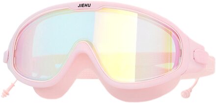 Zwemmen Goggle Bril Groot Frame Waterdicht Anti-Fog Geen Lekkage Ogen Protector Uv-bescherming Verstelbare Bandjes Apparatuur 06