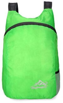 Zwemmen Opbergtas 15L Lichtgewicht Multifunctionele Packable Rugzak Opvouwbaar Ultralight Rugzak Dagrugzak Tas Voor Mannen Vrouwen groen