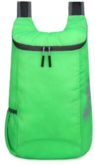 Zwemmen Opbergtas Mannen Vrouwen Ultralight Opvouwbare Tas Lichtgewicht Packable Rugzak, Opvouwbare Tas groen