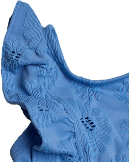 Zwempak met ruches voor babymeisjes 641402 Blauw