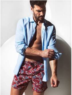 Zwemshort Meastrale Paisley rood - 52