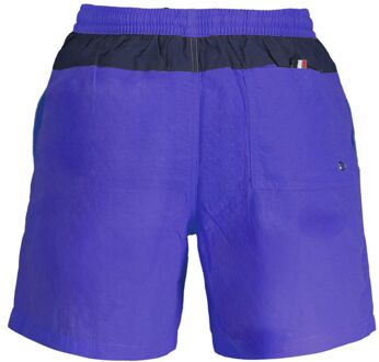 Zwemshorts Kleurblok Middelblauw - XL