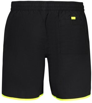 Zwemshorts met Contrasterende Bies Zwart