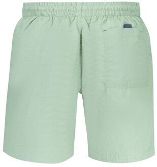 Zwemshorts met trekkoord Salie Groen