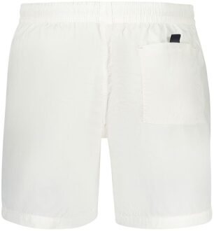 Zwemshorts met zijkantstreepdetails - maat Wit