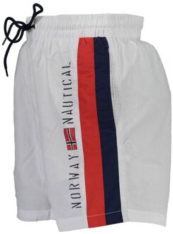 Zwemshorts Nautical Stripe Wit