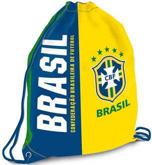 Zwemtas brazilie logo: 42x38 cm - Sporttas - Zwart