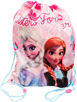 Zwemtas frozen forever: 40x30 cm