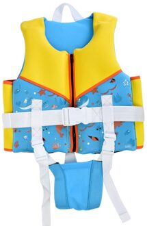 Zwemvest Voor Kinderen, Kind Size Watersport Zwemmen Vest Beursgang Apparaat Trainer Vest Met Been Bandjes QP2008B / S