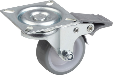 Zwenkwiel 50Mm Pu Vastz. W - WU0802880