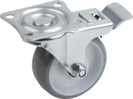 Zwenkwiel 75Mm Pu Vastz. W - WU0802930