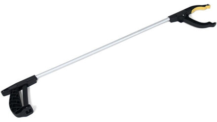 Zwerfvuilgrijper/afvalgrijper zwart 76 cm van kunststof - Afvalgrijpers