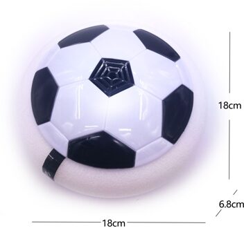Zweven Voetbal Mini Speelgoed Bal Luchtkussen Opgeschort Knipperende Indoor Outdoor Sport Plezier Voetbal Educatief Spel Kinderen Speelgoed 18cm met doos