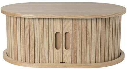 Zwevend wandkastje Uppsala - naturel - 18x40x30 cm