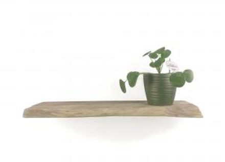 Zwevende suar wandplank 80 x 20 cm