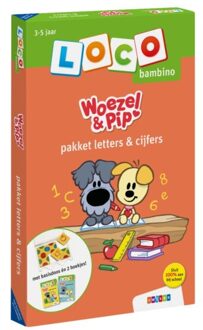 Zwijsen Bambino  -   Loco bambino Woezel & Pip pakket letters & cijfers