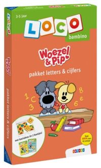 Zwijsen Bambino  -   Loco bambino Woezel & Pip pakket letters & cijfers