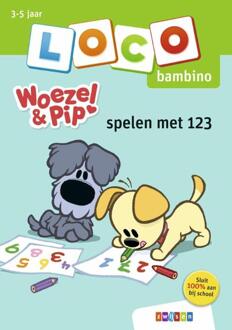 Zwijsen Uitgeverij Bambino  -   Loco bambino Woezel & Pip spelen met 123