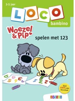 Zwijsen Uitgeverij Bambino  -   Loco bambino Woezel & Pip spelen met 123