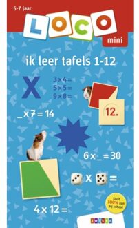 Zwijsen Uitgeverij Ik Leer Tafels 1-12 - Loco Mini
