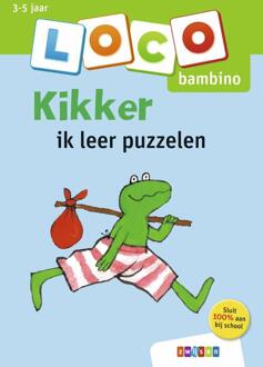 Zwijsen Uitgeverij Kikker Ik Leer Puzzelen / 3-5 Jaar - Loco Bambino - Max Velthuijs