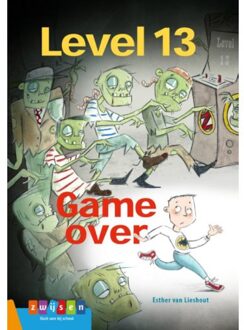 Zwijsen Uitgeverij Level 13 game over - Boek Esther van Lieshout (9048733561)