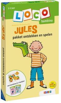 Zwijsen Uitgeverij Loco Bambino  -   Loco bambino Jules pakket ontdekken & spelen