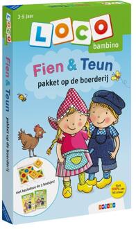 Zwijsen Uitgeverij Loco Bambino Pakket Fien & Teun Op De Boerderij - Loco Bambino